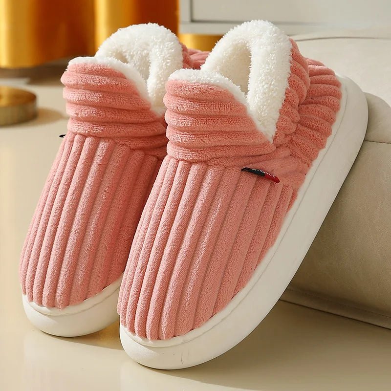 Warme pantoffels – zachte zool – pluizig wintercomfort - Bivakshop