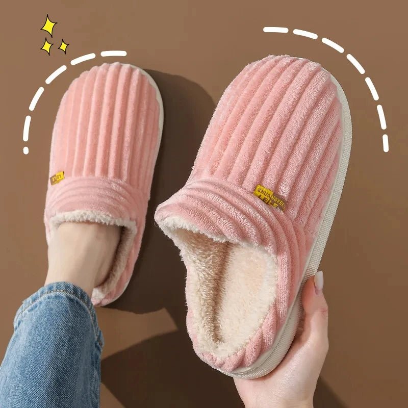 Warme pantoffels – zachte zool – pluizig wintercomfort - Bivakshop