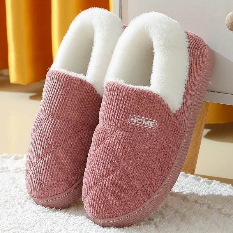 Warme pantoffels – zachte zool – pluizig wintercomfort - Bivakshop