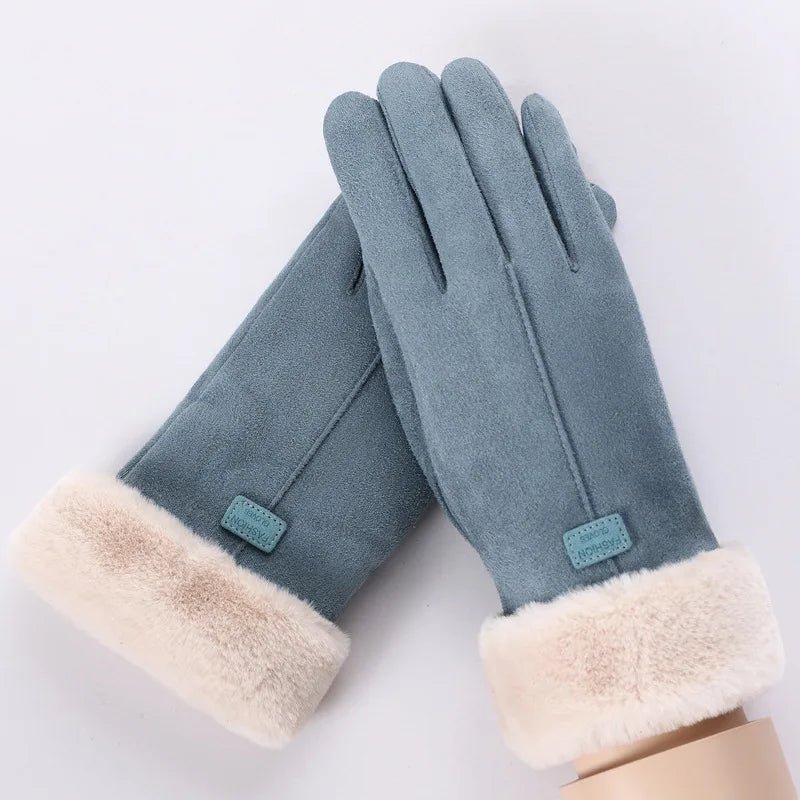 Warme winterhandschoenen dames - Schattig, zacht en touchscreen compatibel - Bivakshop