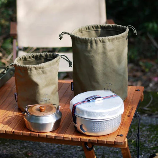 Waterafstotende campingbestek opbergtas met compartimenten - Organisator voor kampeeruitrusting - Bivakshop