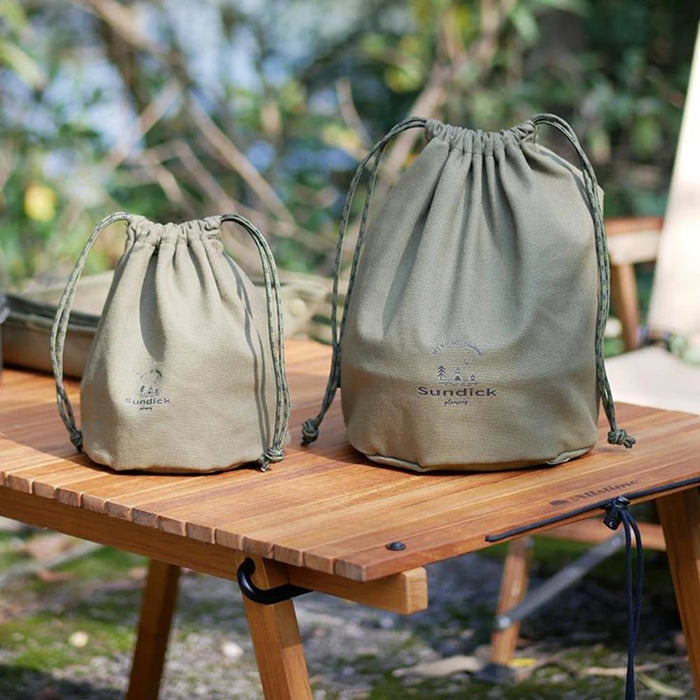 Waterafstotende campingbestek opbergtas met compartimenten - Organisator voor kampeeruitrusting - Bivakshop