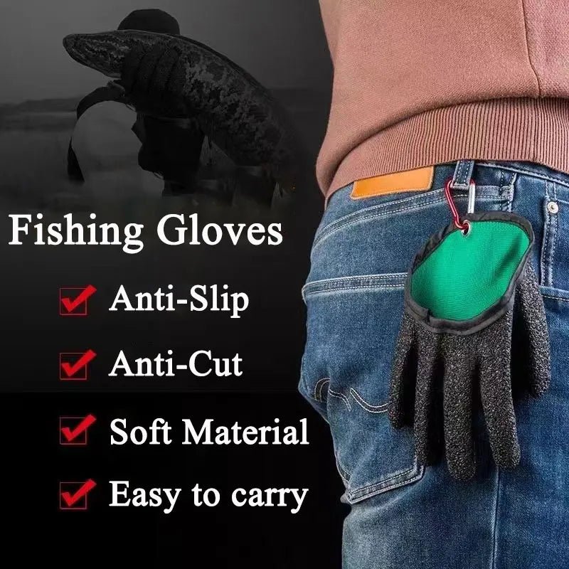 Waterdichte antislip handschoen – Ademend & comfortabel voor vissen, fietsen of fitness - Bivakshop