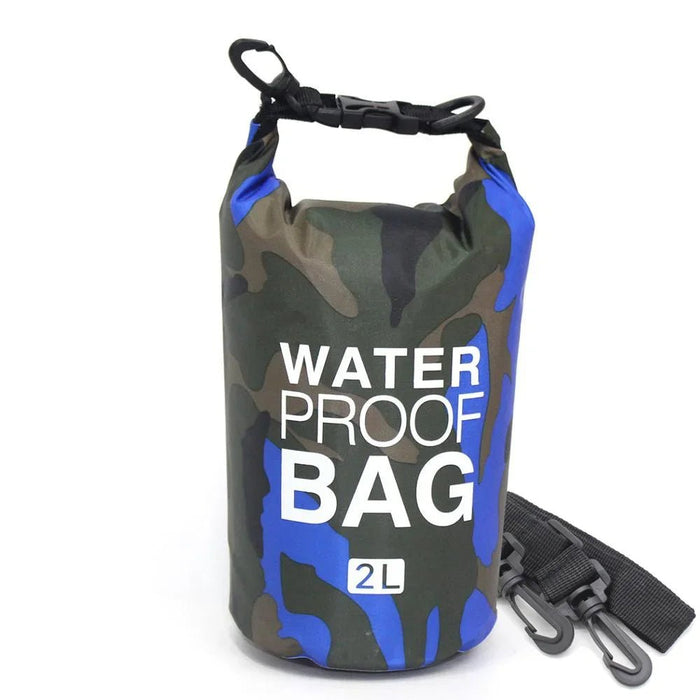 Waterdichte camouflage drybag – 30L rugzak voor rafting, zwemmen & outdoor trektochten - Bivakshop