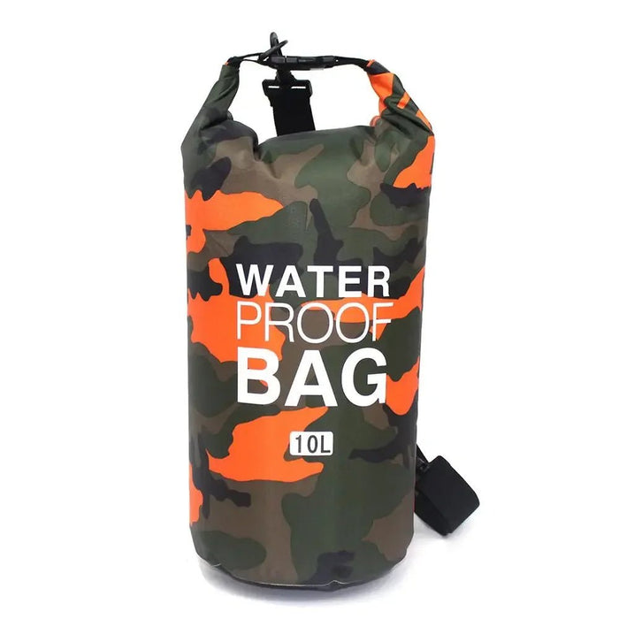 Waterdichte camouflage drybag – 30L rugzak voor rafting, zwemmen & outdoor trektochten - Bivakshop