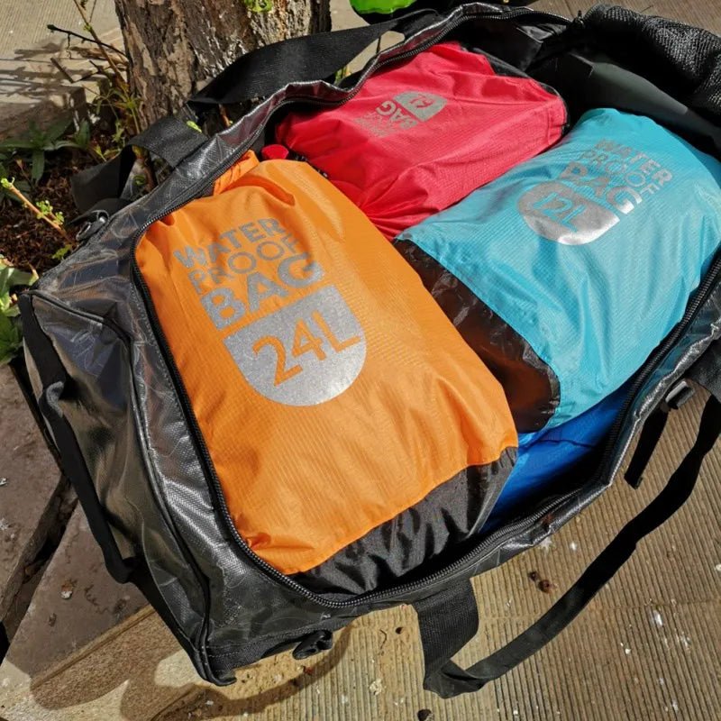 Waterdichte drybag – 12L drijvende tas voor kajakken, raften & trekking - Bivakshop