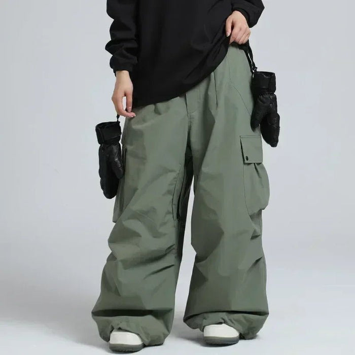 Waterdichte en winddichte ski broek - Winter outdoor skikleding voor heren en dames - Bivakshop
