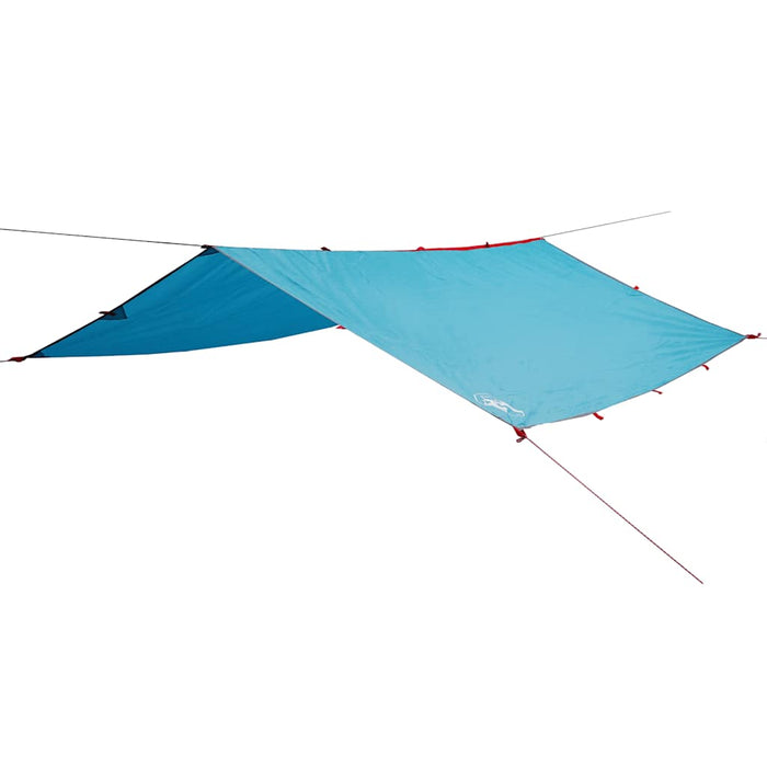 Waterdichte Kampeerluifel – Helder Blauw – UV - bescherming & Regendak - Bivakshop