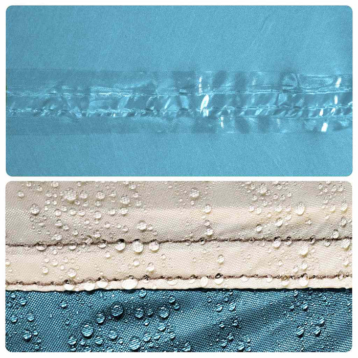 Waterdichte Kampeerluifel – Helder Blauw – UV - bescherming & Regendak - Bivakshop