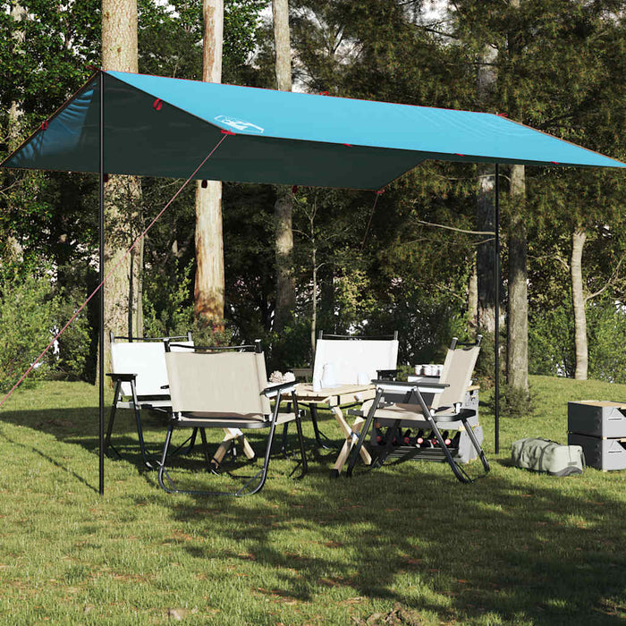 Waterdichte Kampeerluifel – Helder Blauw – UV - bescherming & Regendak - Bivakshop