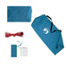 Waterdichte Kampeerluifel – Helder Blauw – UV - bescherming & Regendak - Bivakshop