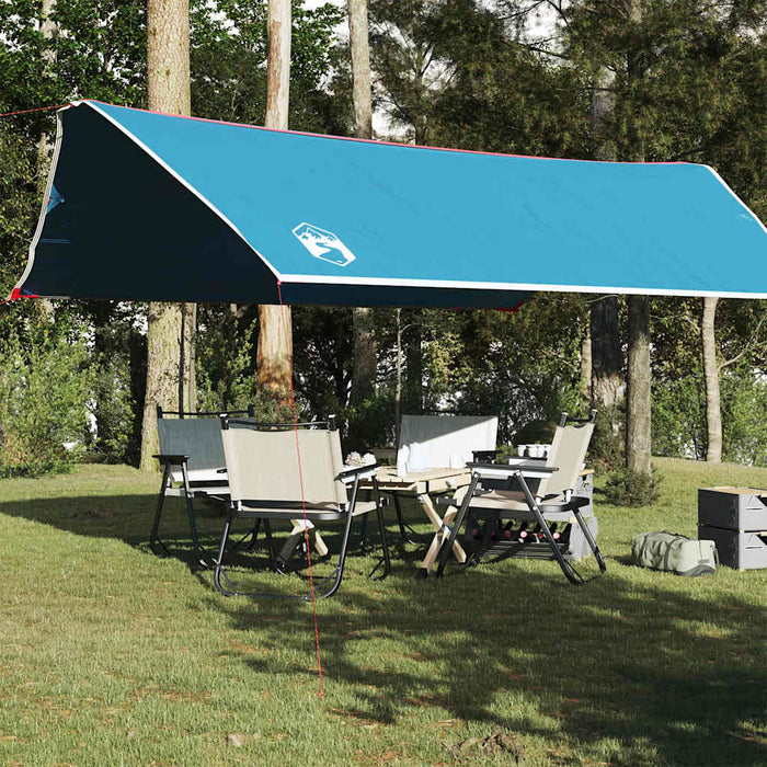 Waterdichte Kampeerluifel – Helder Blauw – UV - bescherming & Regendak - Bivakshop