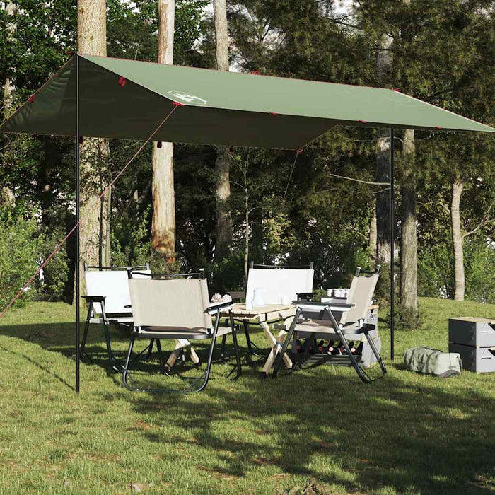 Waterdichte Kampeerluifel – Natuurlijk Groen – UV - bescherming & Regendak - Bivakshop