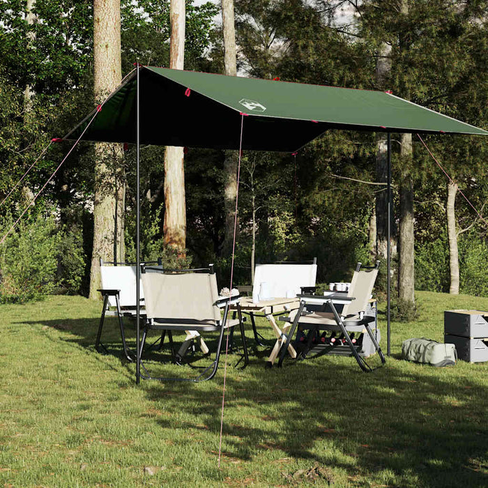 Waterdichte Kampeerluifel – Natuurlijk Groen – UV - bescherming & Regendak - Bivakshop