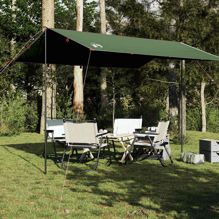 Waterdichte Kampeerluifel – Natuurlijk Groen – UV - bescherming & Regendak - Bivakshop