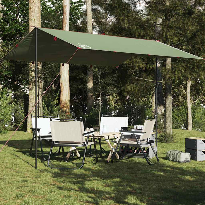Waterdichte Kampeerluifel – Natuurlijk Groen – UV - bescherming & Regendak - Bivakshop