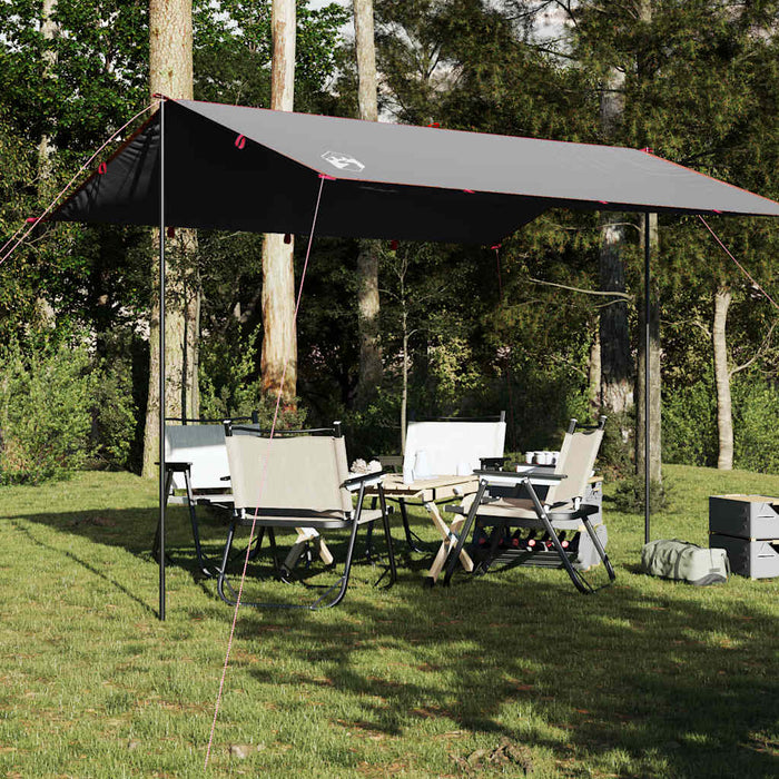Waterdichte Kampeerluifel – Oranje/Grijs – UV - bescherming & Regendak - Bivakshop