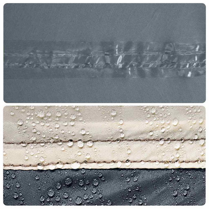 Waterdichte Kampeerluifel – Oranje/Grijs – UV - bescherming & Regendak - Bivakshop