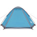 Waterdichte Koepeltent – Blauw – Stabiel & Snel Opzetbaar – 2 - 3 Personen - Bivakshop