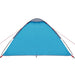 Waterdichte Koepeltent – Blauw – Stabiel & Snel Opzetbaar – 2 - 3 Personen - Bivakshop