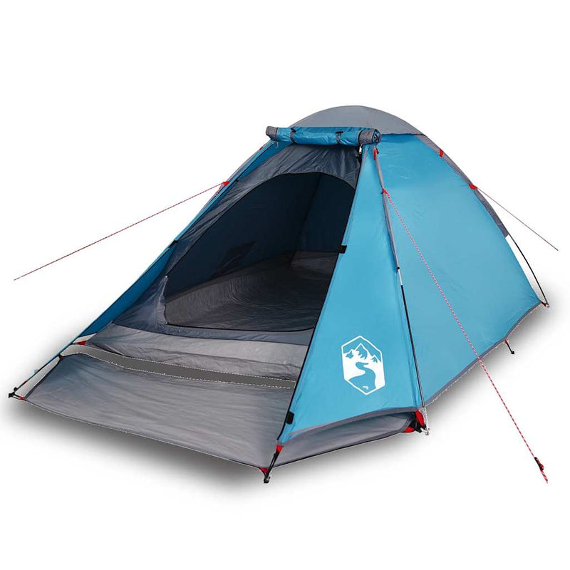 Waterdichte Koepeltent – Blauw – Stabiel & Snel Opzetbaar – 2 - 3 Personen - Bivakshop