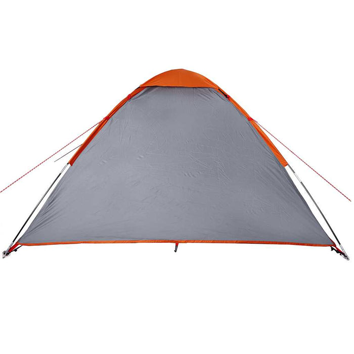 Waterdichte Koepeltent – Grijs & Oranje – Hoge Zichtbaarheid – 2 - 3 Personen en 4 Personen - Bivakshop
