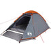 Waterdichte Koepeltent – Grijs & Oranje – Hoge Zichtbaarheid – 2 - 3 Personen en 4 Personen - Bivakshop