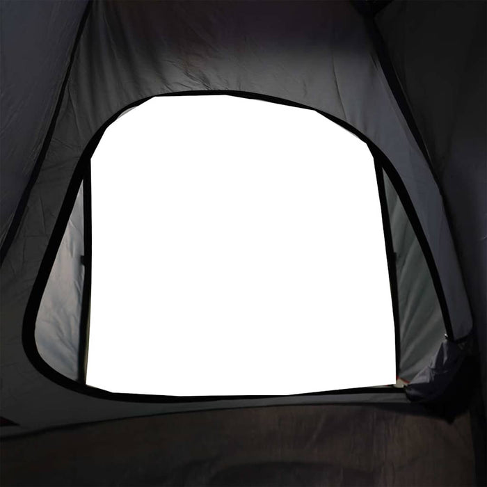 Waterdichte Koepeltent – Grijs & Oranje – Hoge Zichtbaarheid – 2 - 3 Personen en 4 Personen - Bivakshop