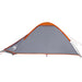 Waterdichte Koepeltent – Grijs & Oranje – Hoge Zichtbaarheid – 2 - 3 Personen en 4 Personen - Bivakshop