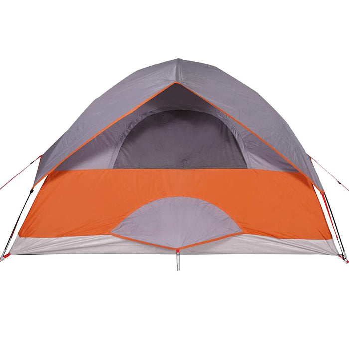 Waterdichte Koepeltent – Grijs & Signaal Oranje – Stabiel & Zichtbaar – 2, 3, 4 of 6 Personen - Bivakshop