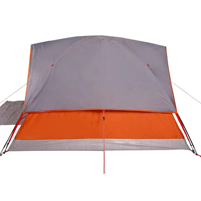 Waterdichte Koepeltent – Grijs & Signaal Oranje – Stabiel & Zichtbaar – 2, 3, 4 of 6 Personen - Bivakshop