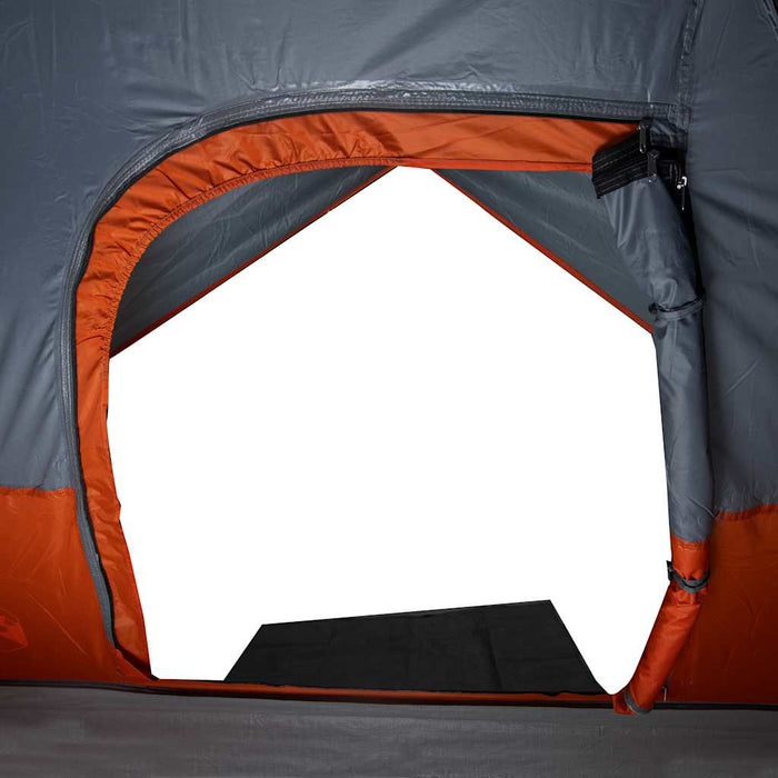 Waterdichte Koepeltent – Grijs & Signaal Oranje – Stabiel & Zichtbaar – 2, 3, 4 of 6 Personen - Bivakshop