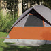 Waterdichte Koepeltent – Grijs & Signaal Oranje – Stabiel & Zichtbaar – 2, 3, 4 of 6 Personen - Bivakshop