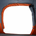 Waterdichte Koepeltent – Grijs/Oranje – Stabiel & Zichtbaar voor 2 - 3 Personen - Bivakshop