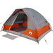 Waterdichte Koepeltent – Grijs/Oranje – Stabiel & Zichtbaar voor 2 - 3 Personen - Bivakshop
