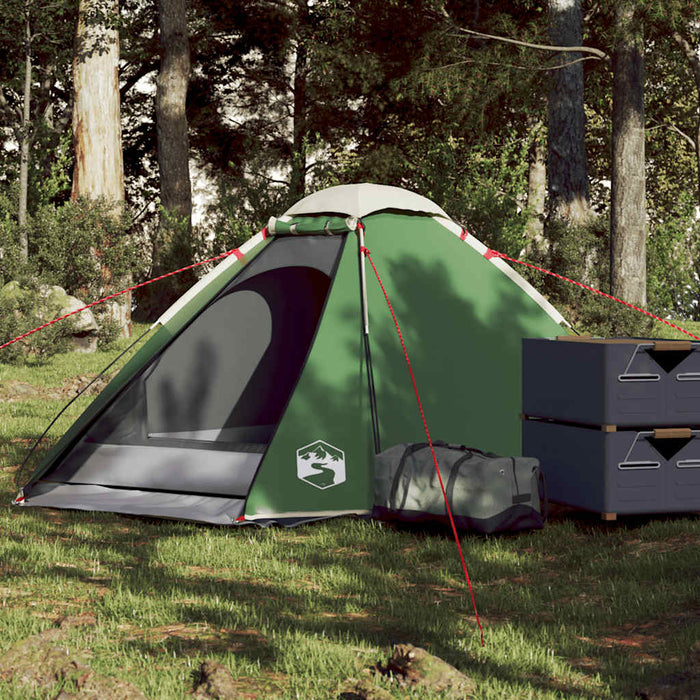 Waterdichte Koepeltent – Groen – Stabiel & Discreet – 2 - 3 Personen & 4 Personen - Bivakshop