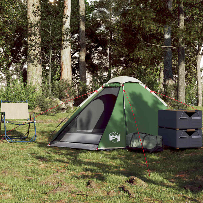 Waterdichte Koepeltent – Groen – Stabiel & Discreet – 2 - 3 Personen & 4 Personen - Bivakshop
