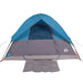 Waterdichte Koepeltent – Helder Blauw – Compact & Stabiel voor 2 - 3 Personen - Bivakshop