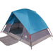 Waterdichte Koepeltent – Helder Blauw – Compact & Stabiel voor 2 - 3 Personen - Bivakshop