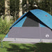 Waterdichte Koepeltent – Helder Blauw – Compact & Stabiel voor 2 - 3 Personen - Bivakshop