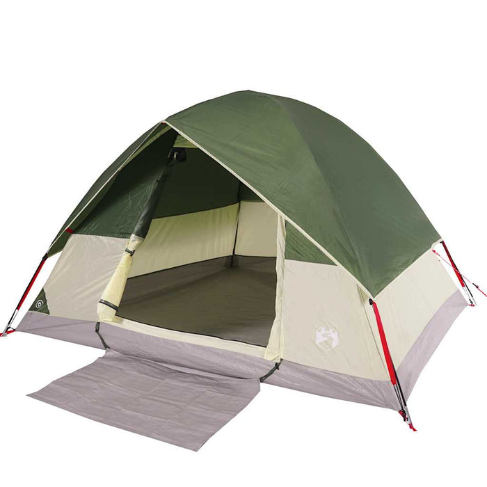 Waterdichte Koepeltent – Natuurlijk Groen – Stabiel & Ruim voor 2 - 3 Personen - Bivakshop