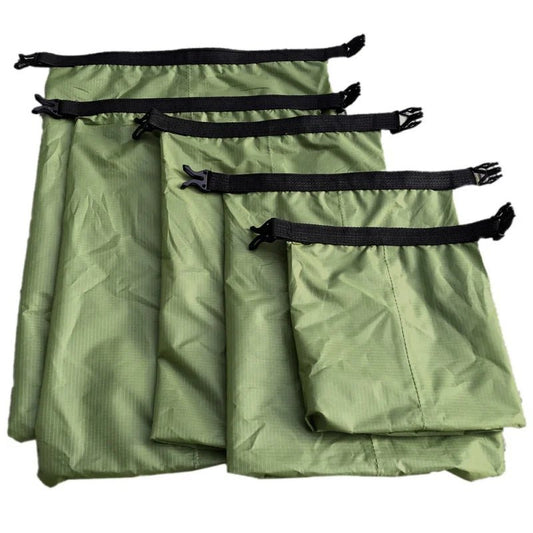 Waterdichte opbergzakken set – 5 stuks 5L drybags voor kamperen, kajakken & outdoor avonturen - Bivakshop