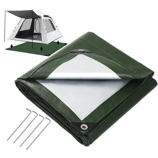Waterdichte opvouwbare Campingmat - vochtisolatie & stevige tentvloer voor strand, picknick en kamperen - Bivakshop