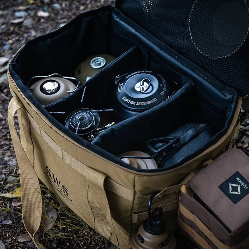 Waterdichte opvouwbare opslagtas – 25L veldverdeler voor kampeeruitrusting & outdoor gebruik - Bivakshop