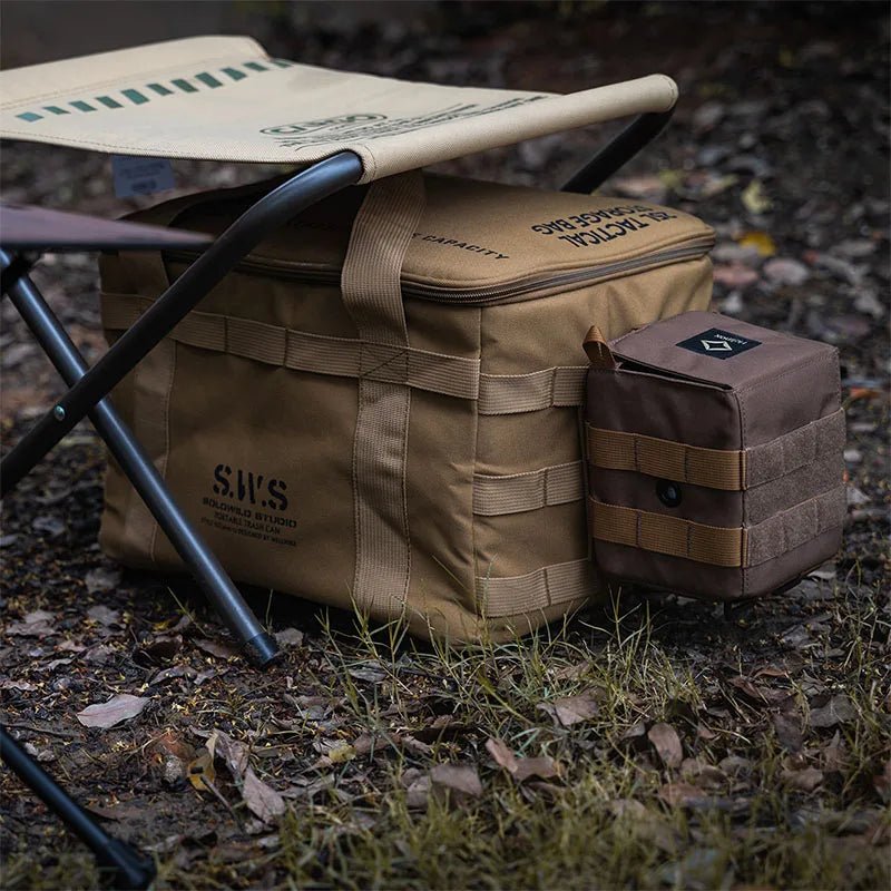 Waterdichte opvouwbare opslagtas – 25L veldverdeler voor kampeeruitrusting & outdoor gebruik - Bivakshop