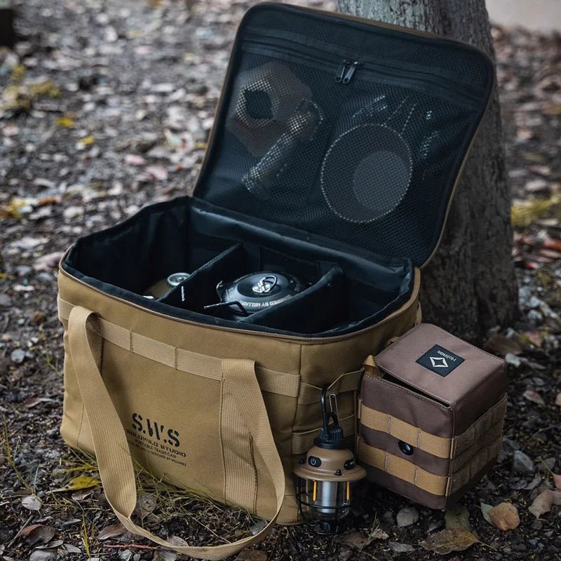 Waterdichte opvouwbare opslagtas – 25L veldverdeler voor kampeeruitrusting & outdoor gebruik - Bivakshop