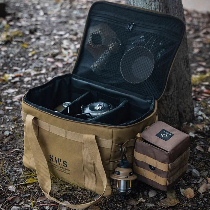 Waterdichte opvouwbare opslagtas – 25L veldverdeler voor kampeeruitrusting & outdoor gebruik - Bivakshop
