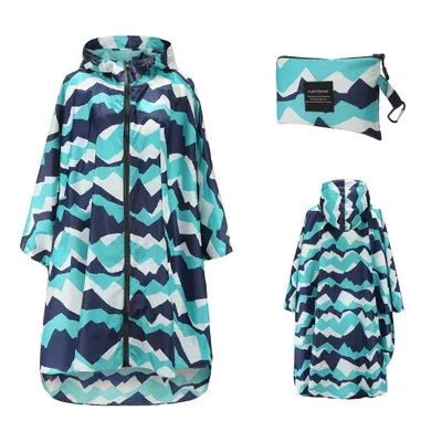 Waterdichte poncho regenjas - Tentcover - Voor wandelen en fietsen - Bivakshop