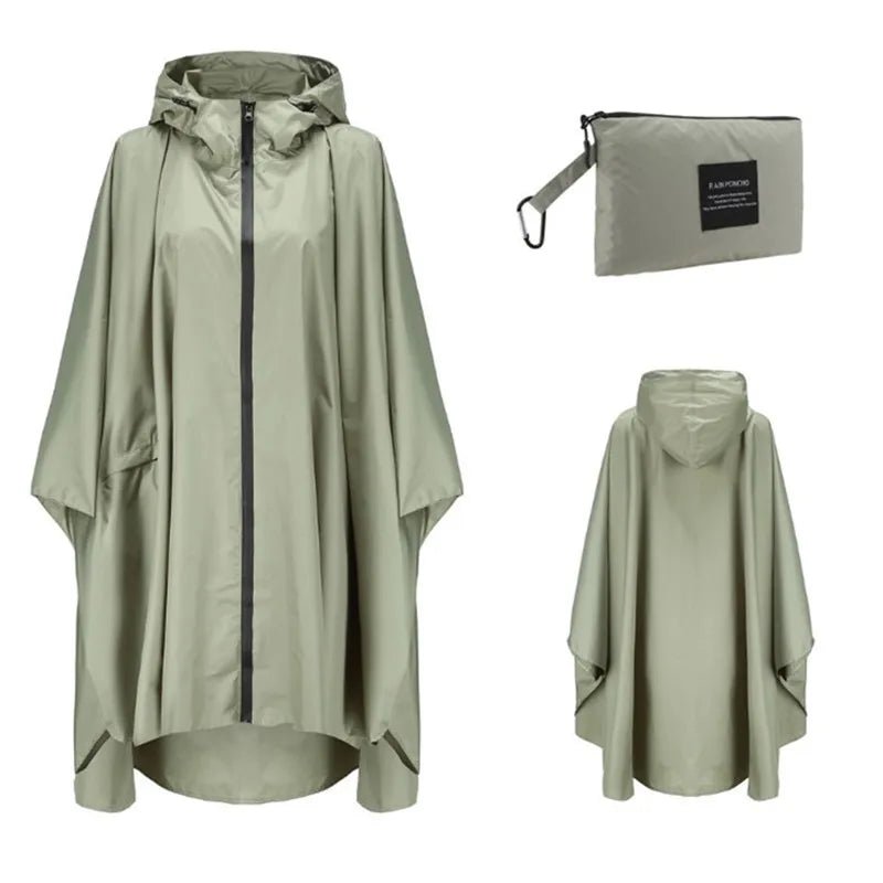 Waterdichte poncho regenjas - Tentcover - Voor wandelen en fietsen - Bivakshop