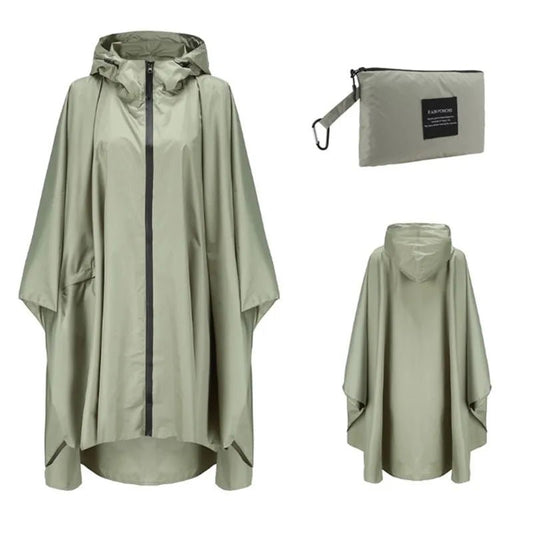 Waterdichte poncho regenjas - Tentcover - Voor wandelen en fietsen - Bivakshop